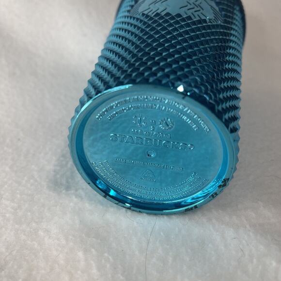 Starbucks’s Studded Blue 16 Oz Cold Cup - Picture 5 of 6
